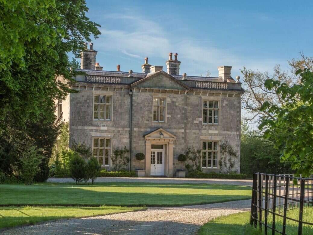 English country house exterior