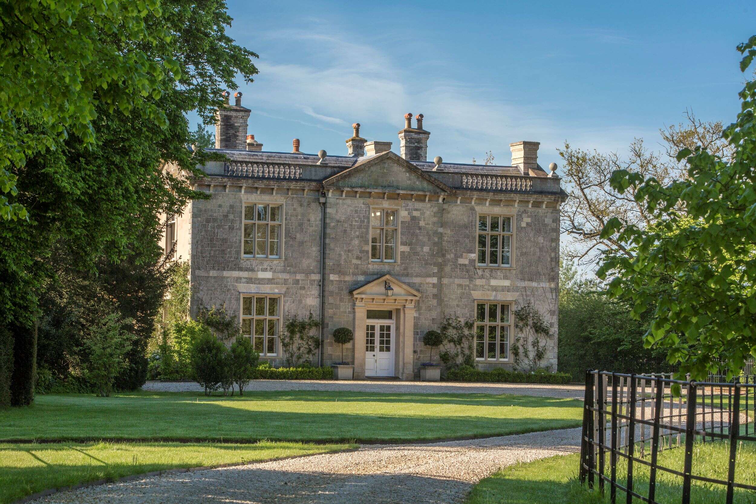 English country house exterior