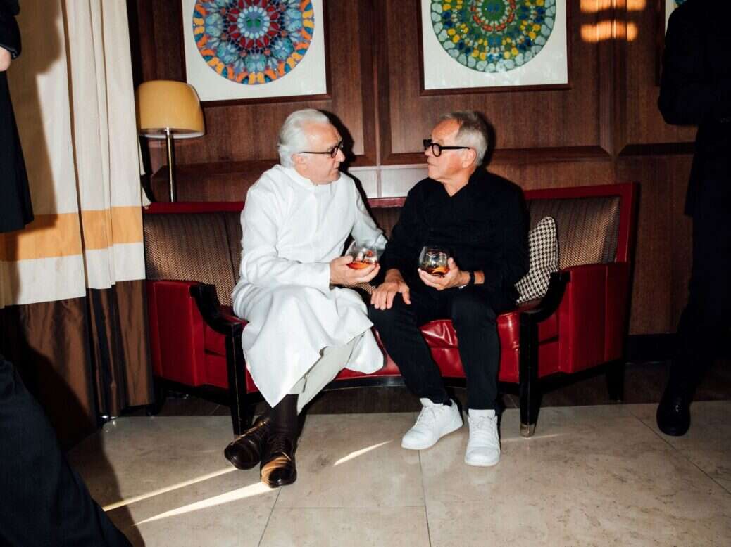 Alain Ducasse and Wolfgang Puck