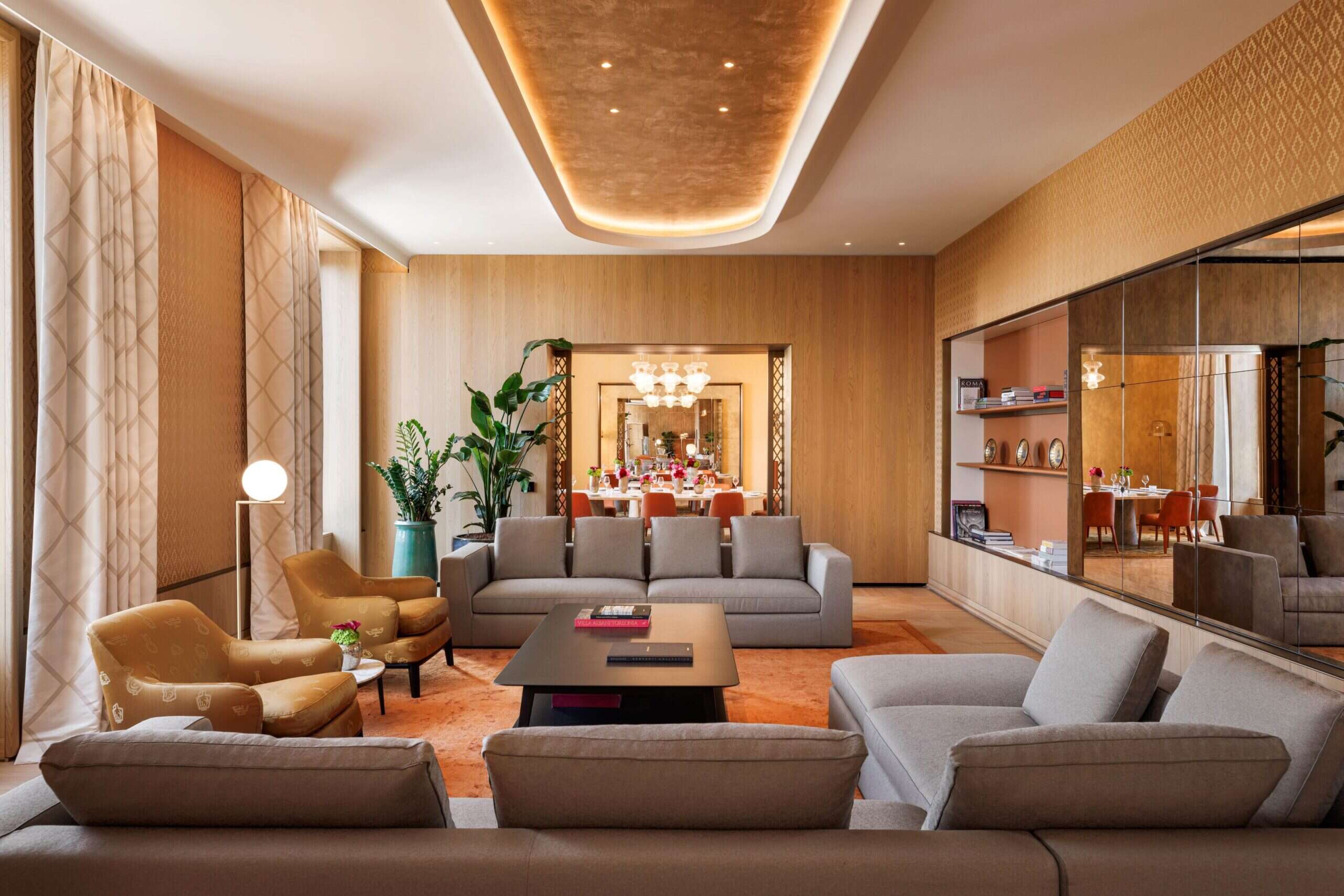 Bulgari Suite living area 