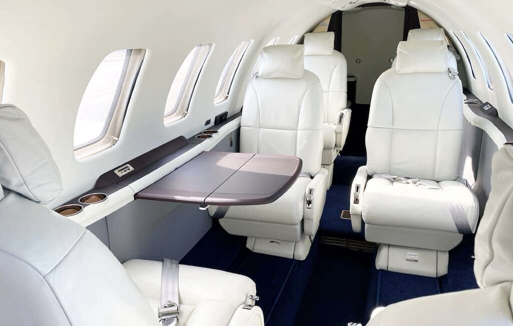 flyExclusive private jet interior