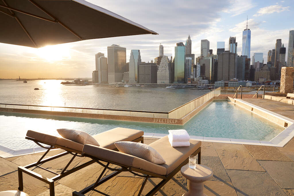 1 hotel Brooklyn Bridge rooftop bar