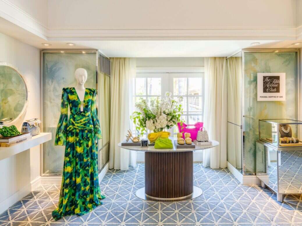 Saks Fifth Avenue opens styling suites in hotels, resorts