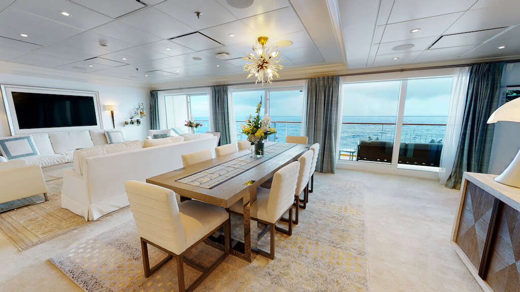 private residence onboard the world ship