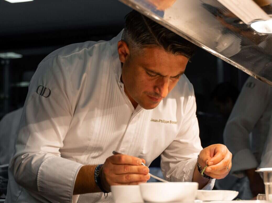 Patron Chef Jean-Phillipe Blondet at Alain Ducasse at The Dorchester