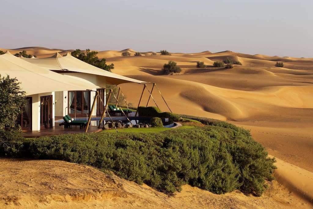 presidential suite at Al Maha