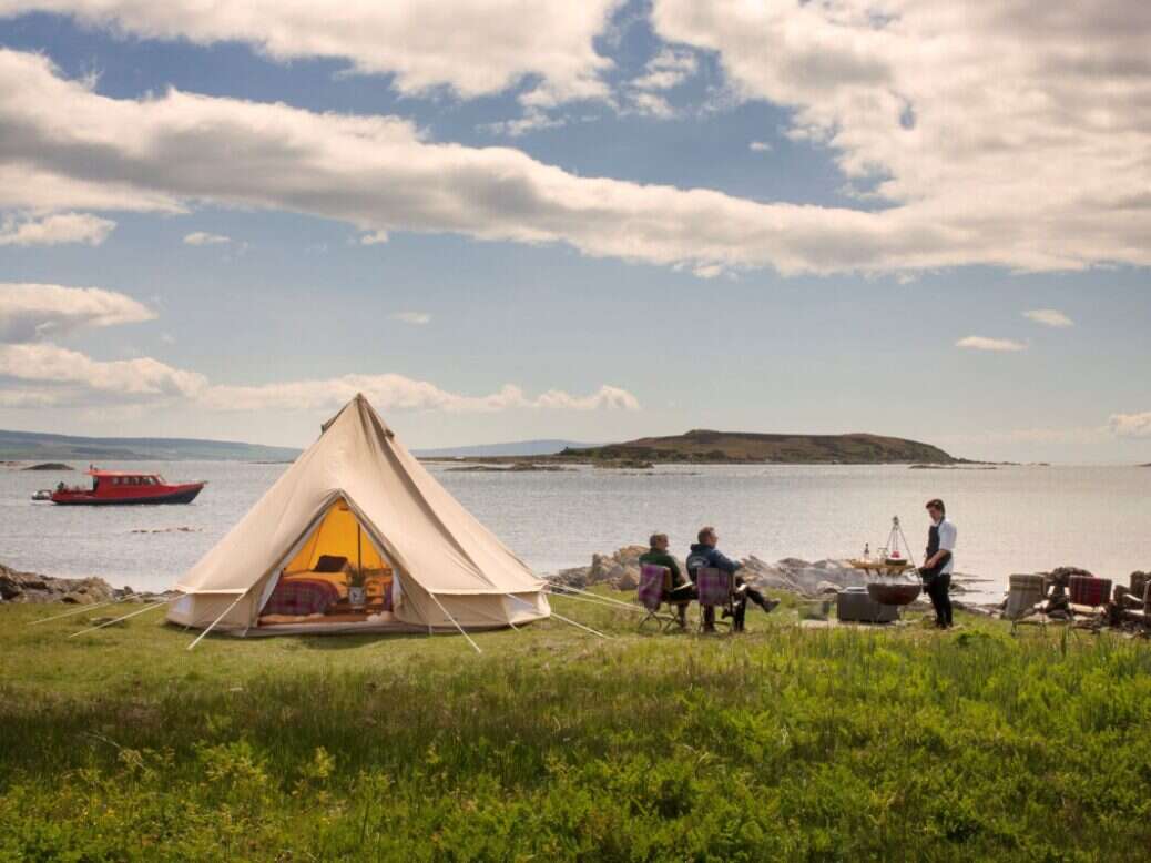 Glenapp Castle sea safari camp