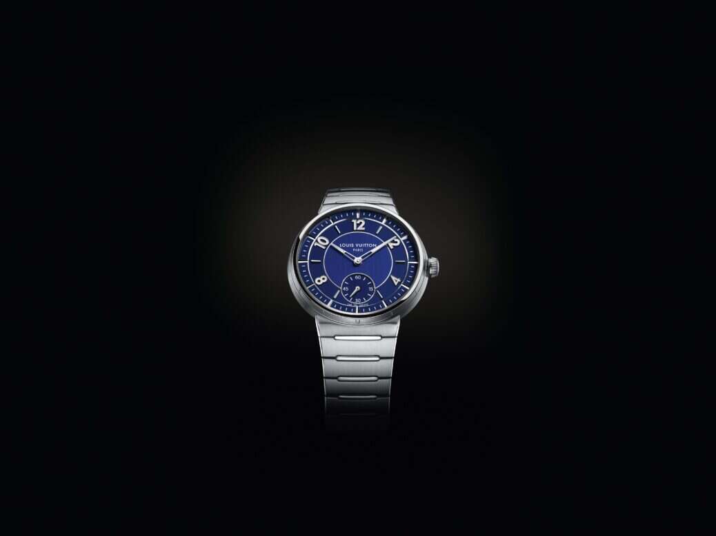 Louis Vuitton Tambour deep blue