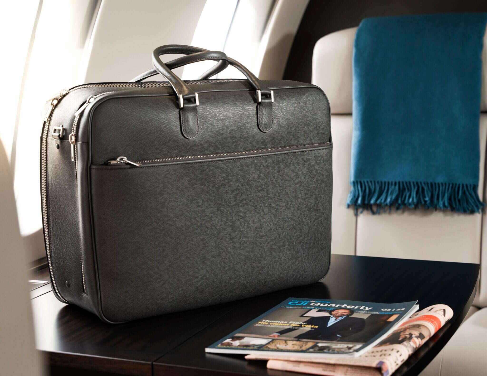 VistaJet and Valextra Collab for Exclusive Luggage Line