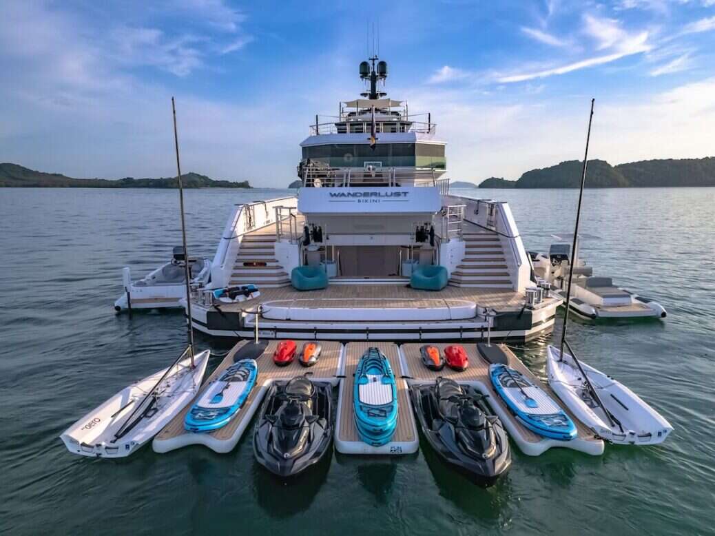 Superyacht toys