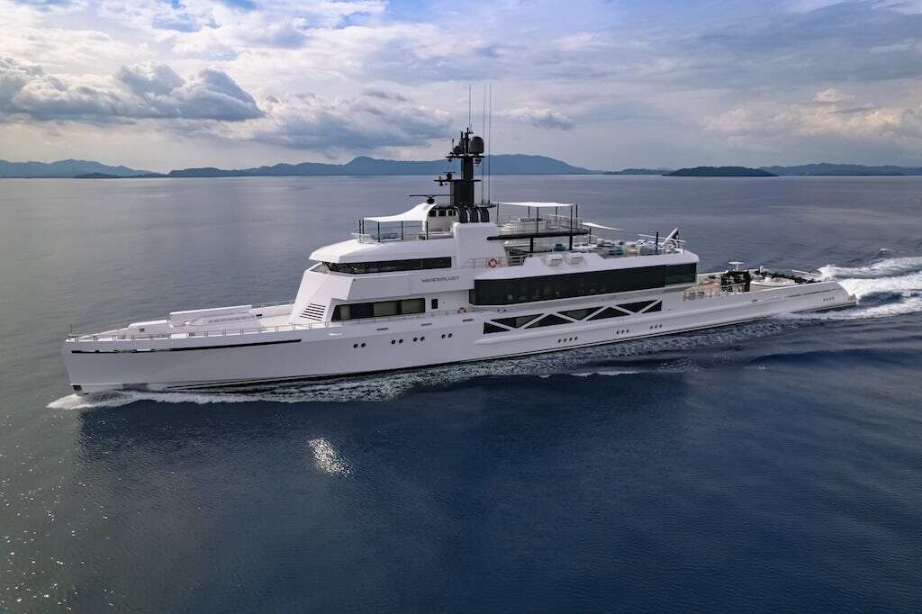 wanderlust superyacht sailing