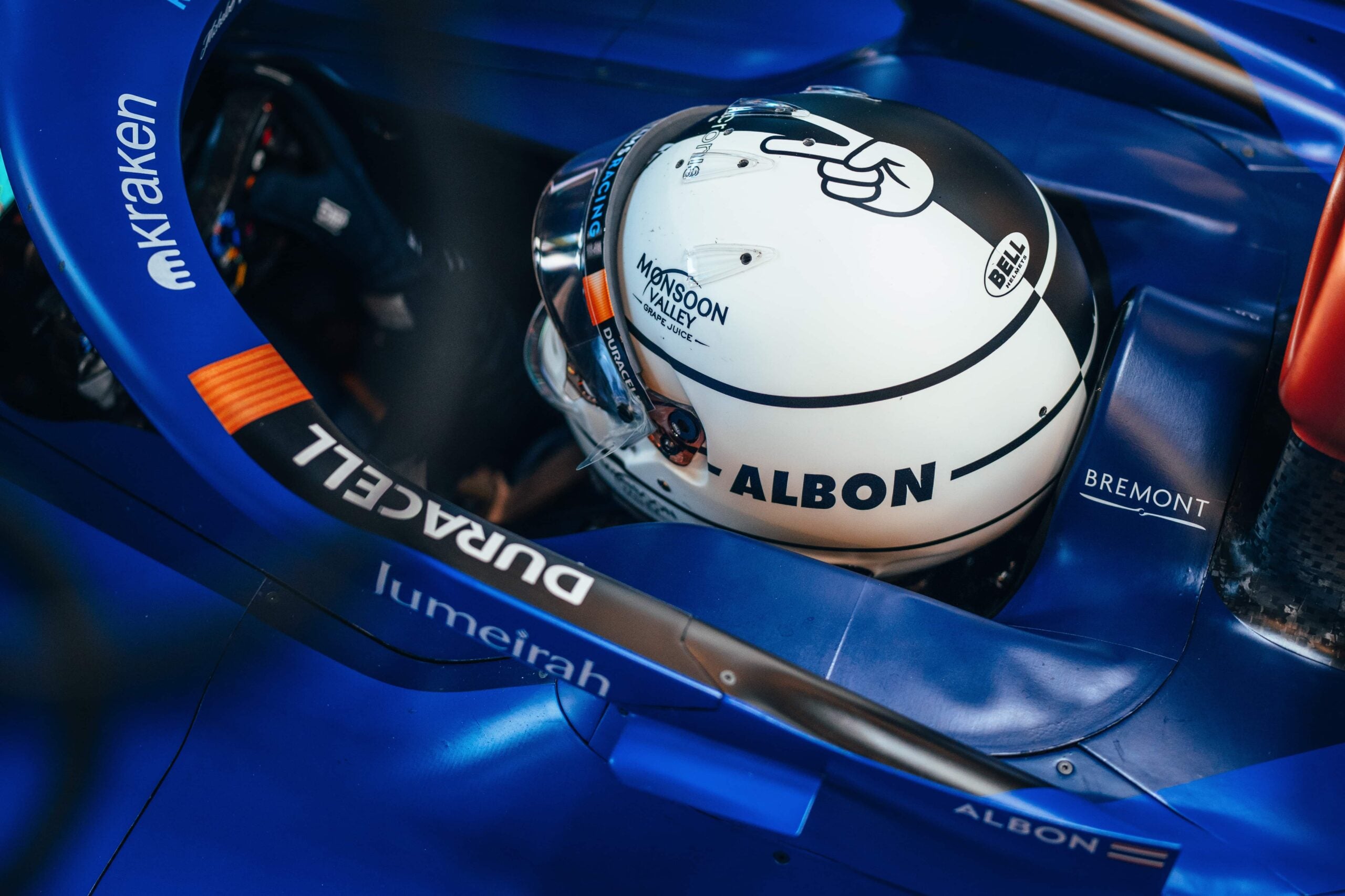 Alex Albon Helmet 