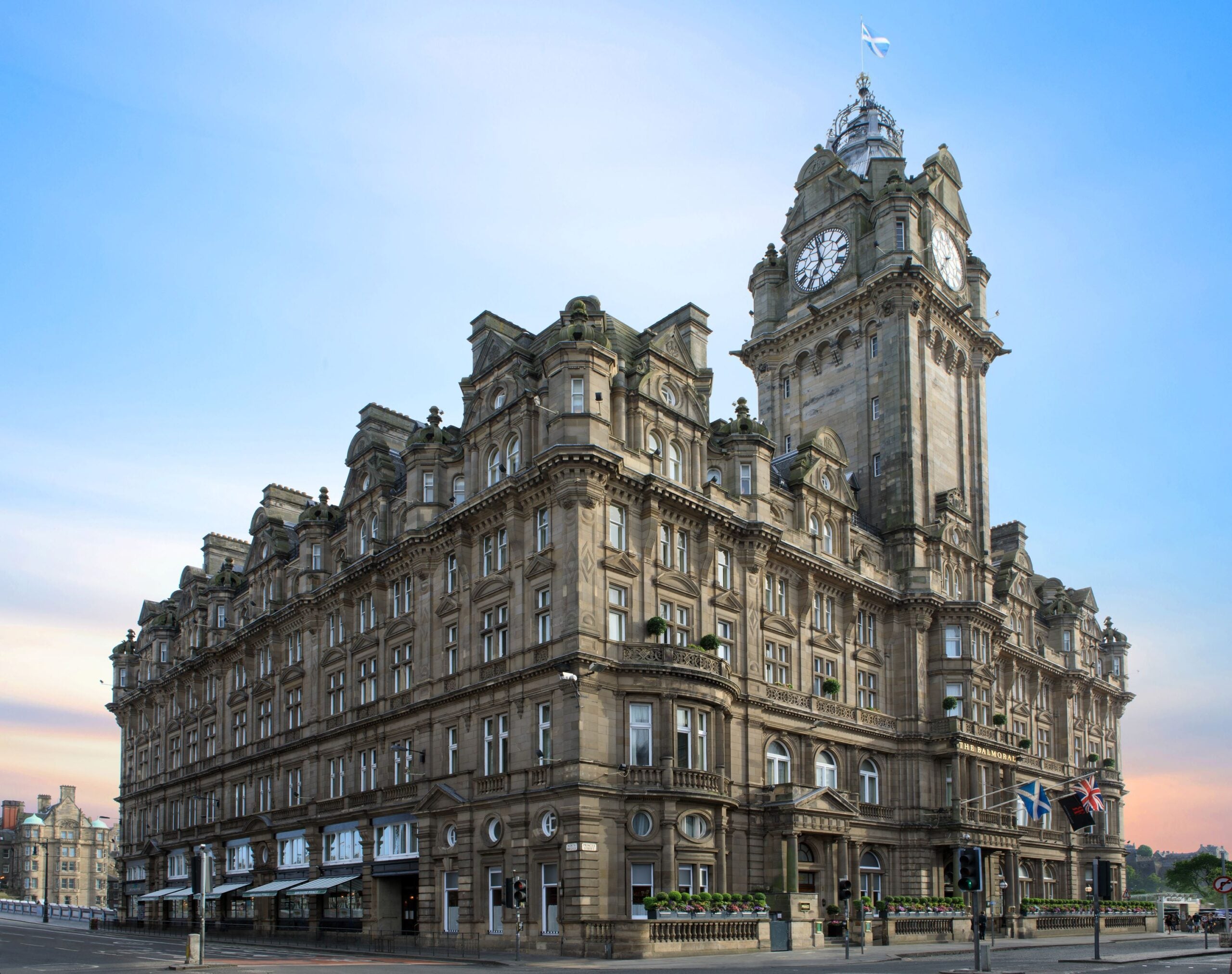 The Balmoral hotel exterior