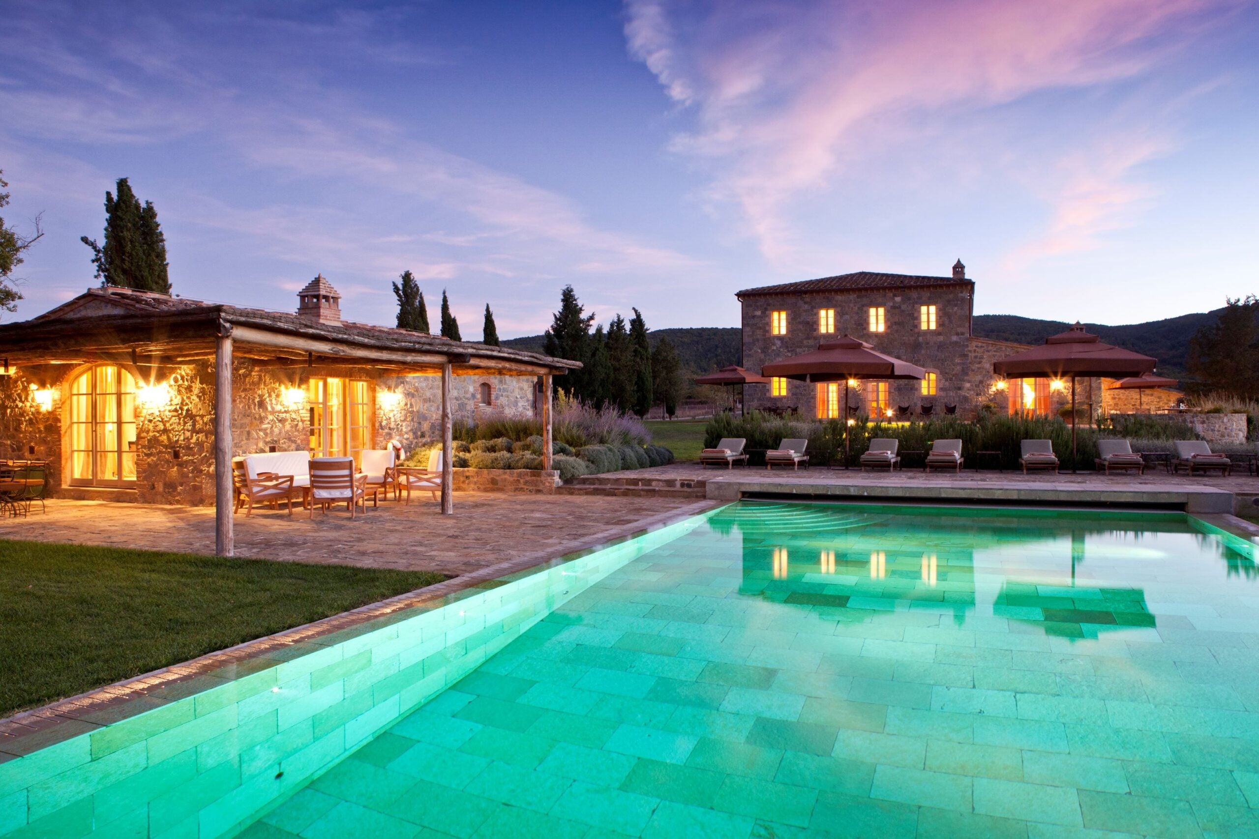 Villa Sant'Anna at Rosewood Castiglion del Bosco hotel