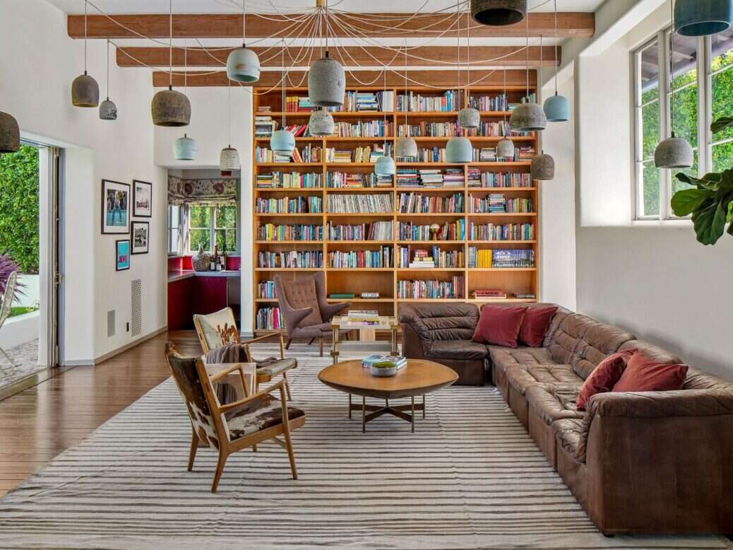 Hollywood estate library