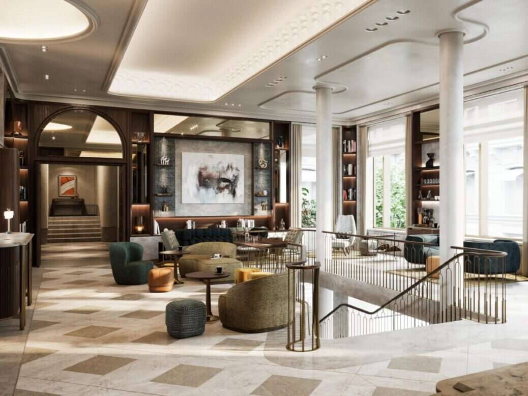 Rosewood Munich lobby