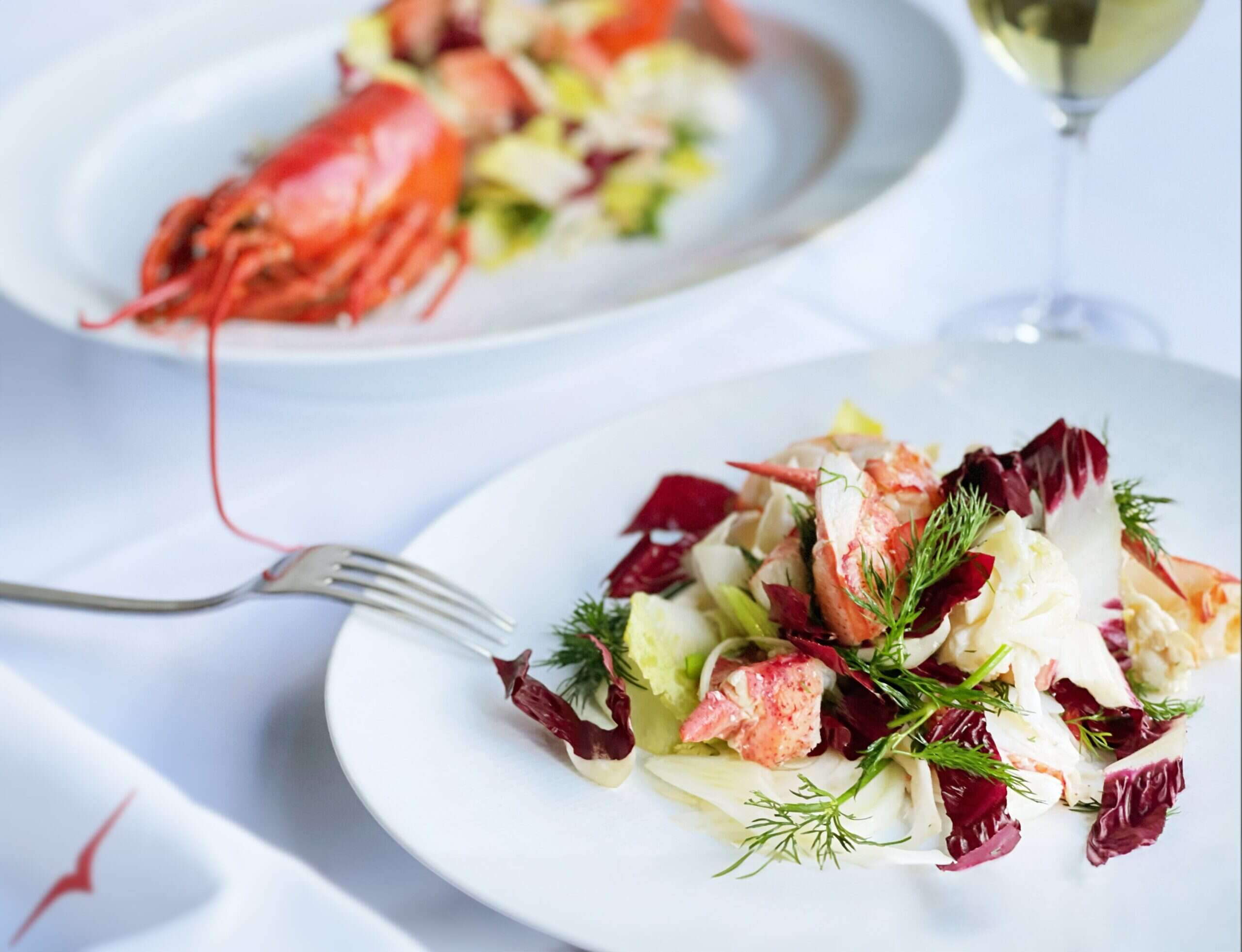 VistaJet Milos Lobster Salad