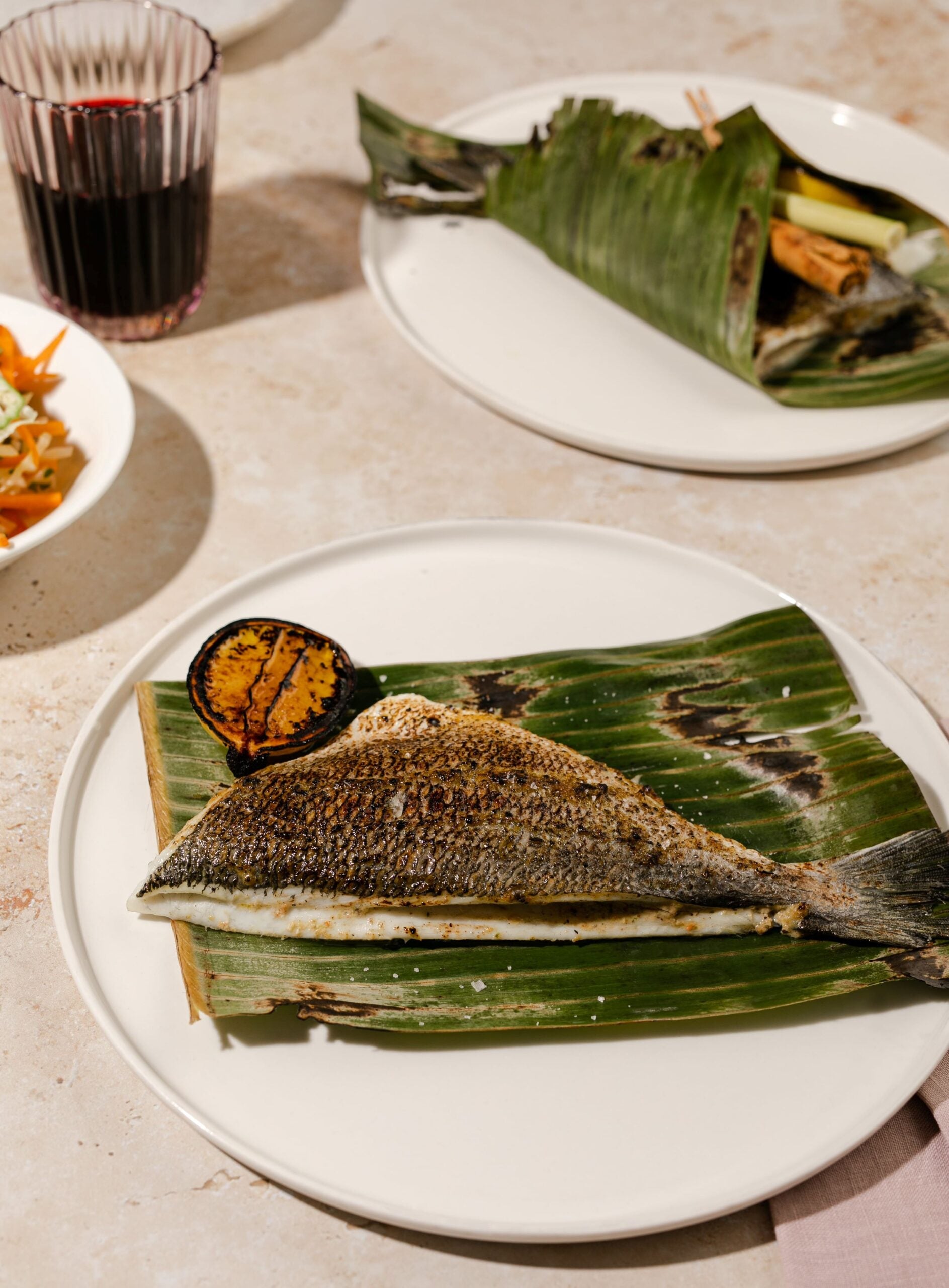 The Good Front Room sea bream 