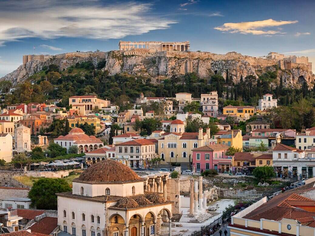 Athens and Acropolis