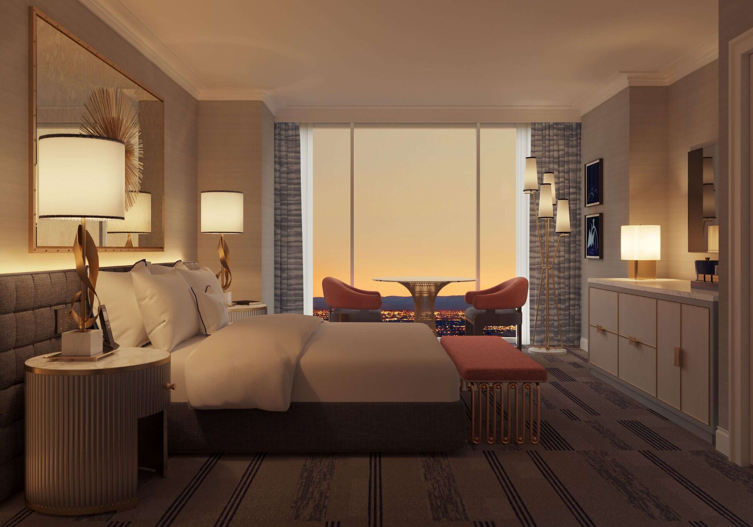 Fontainebleau Las Vegas bedroom
