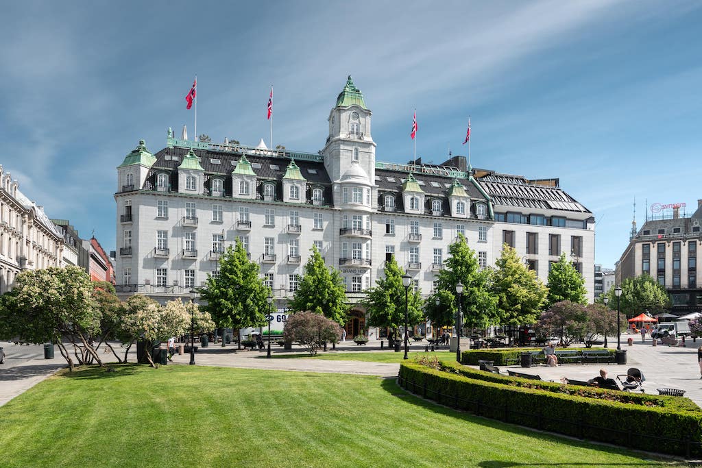 Grand Hotel Oslo exterir