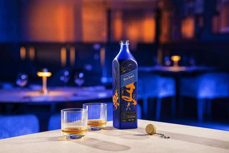 johnnie walker blue label umami