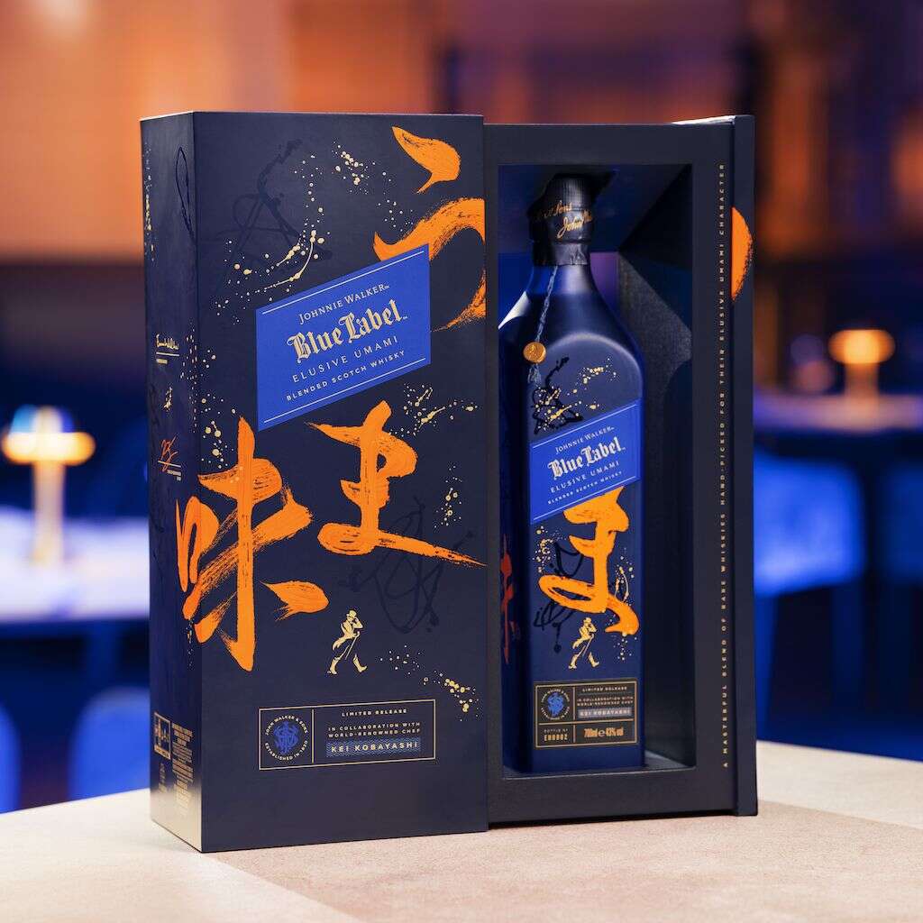 johnnie walker blue label elusive umami