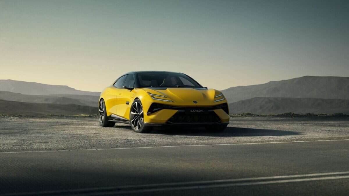 Lotus Unveils Four-Door Fully Electric Hyper-GT, Emeya