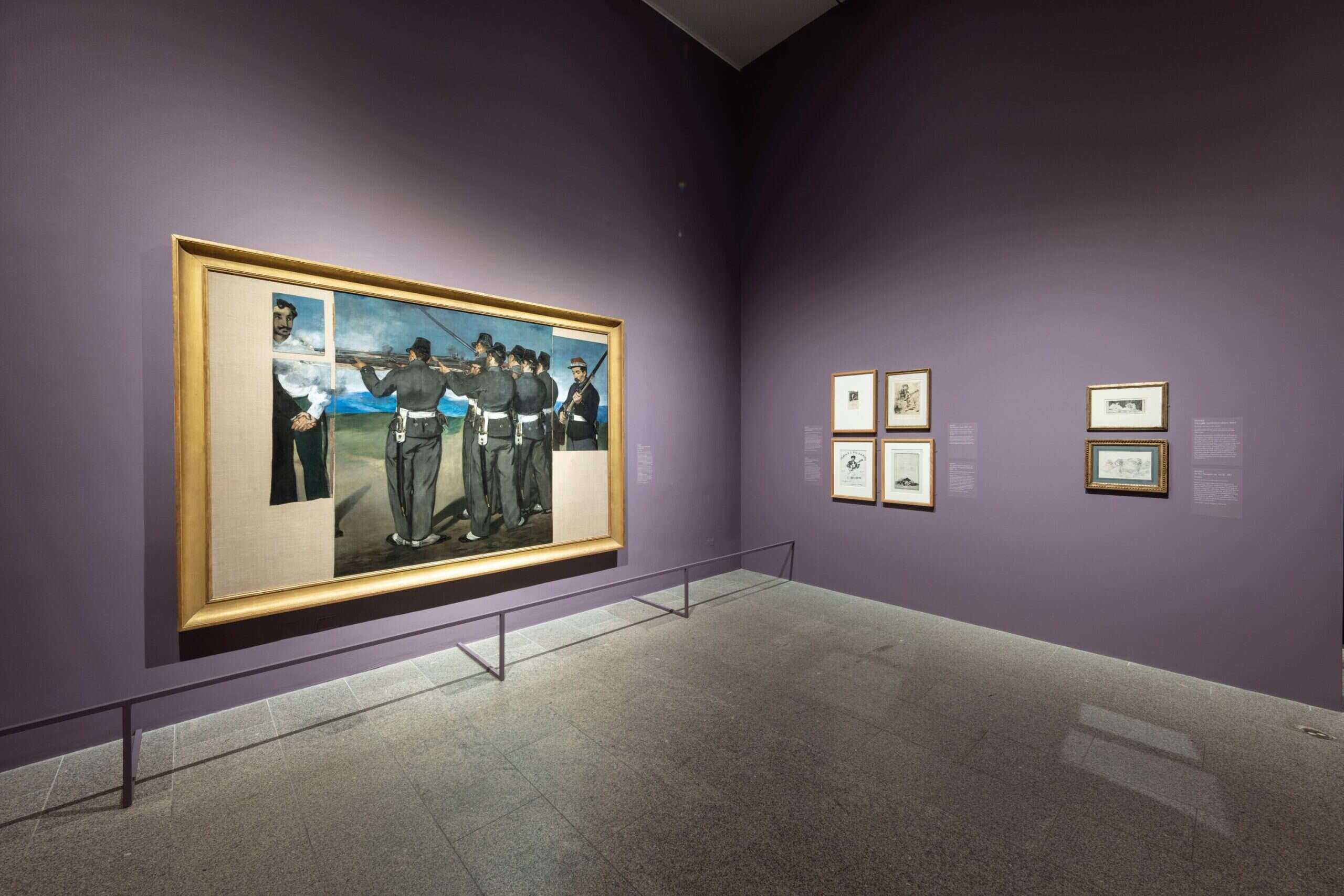 The Execution of Maximillian by Manet