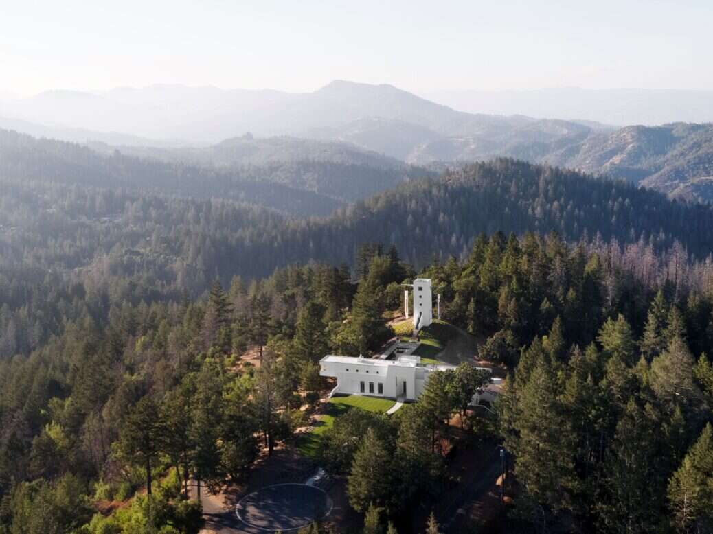 Napa Valley property within terrain