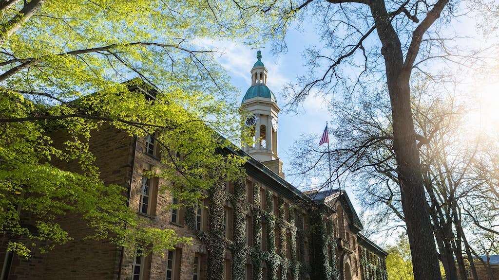 Nassau Hall at Princeton University