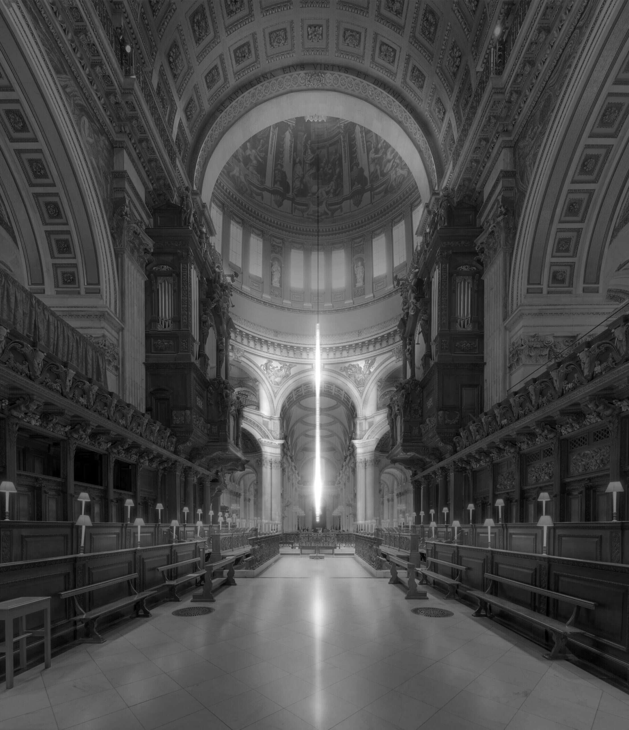 Pablo Valbuena Aura at St Paul's Cathedral