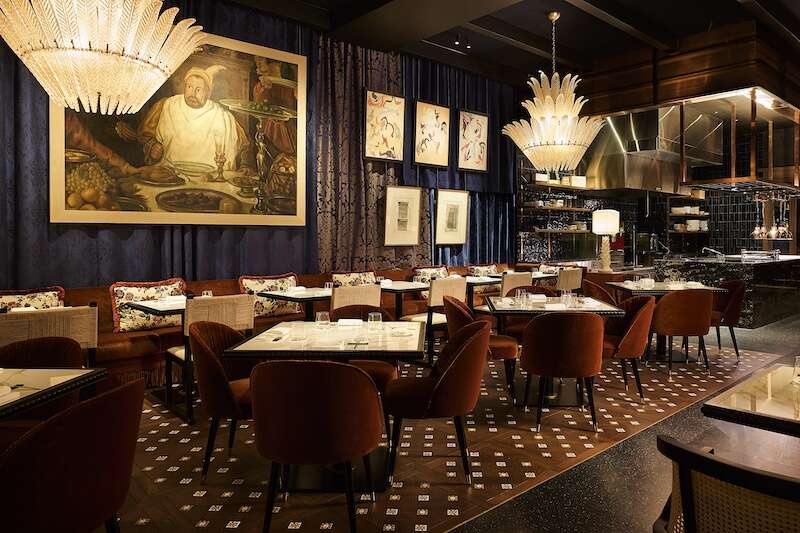 the nazaar new york dining room