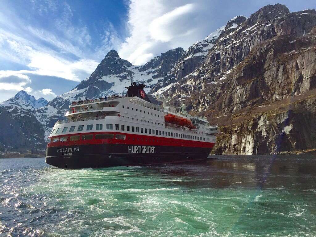 Hurtigruten cruise ship