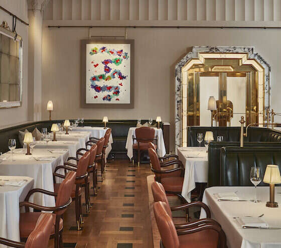 claridges restaurant dining room