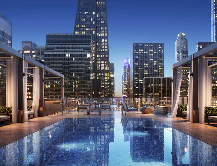 Mandarin Oriental Fifth Avenue Rooftop Pool