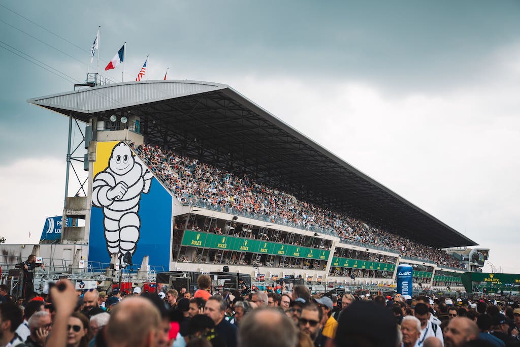 Le Mans grandstand