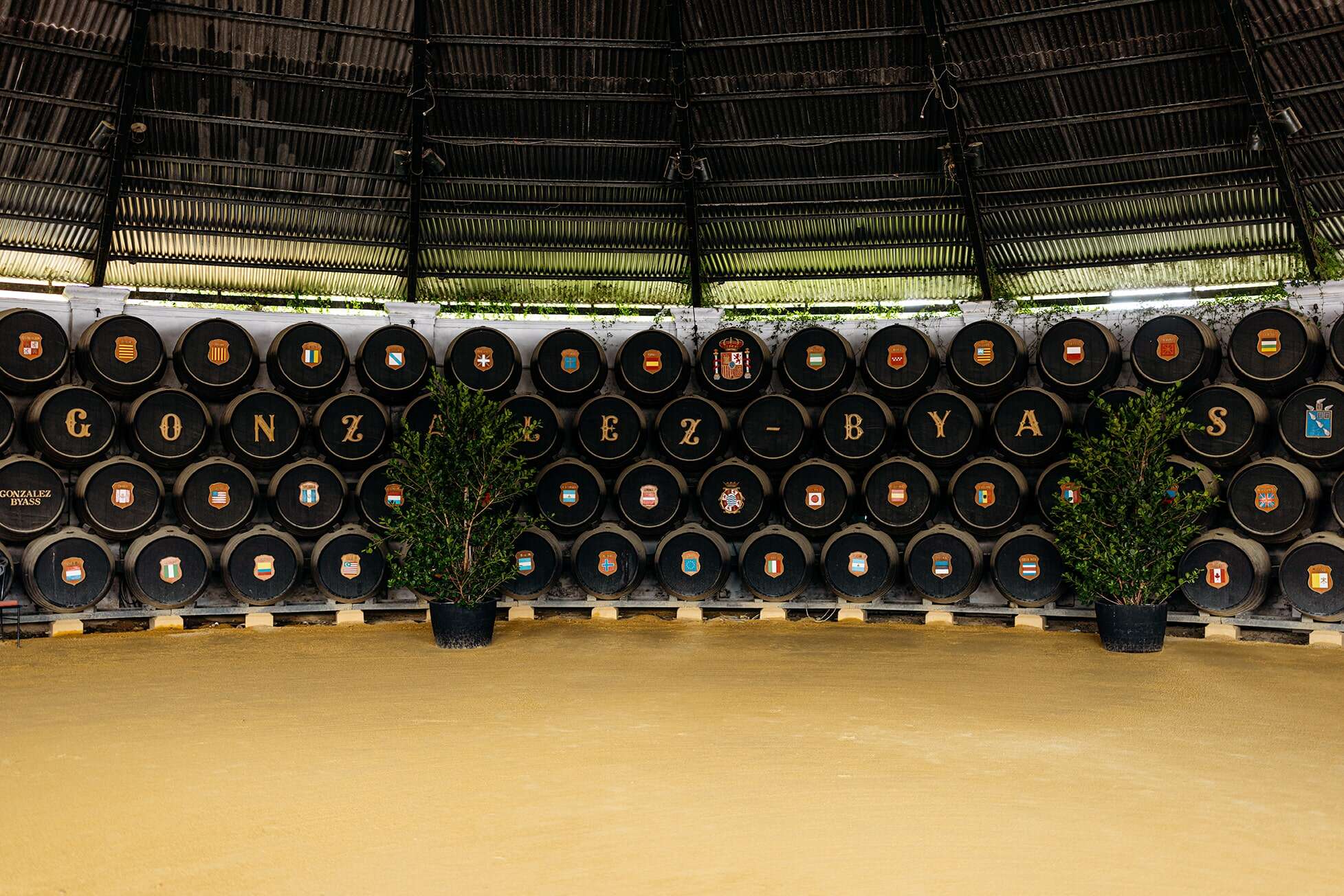 Sherry oak casks