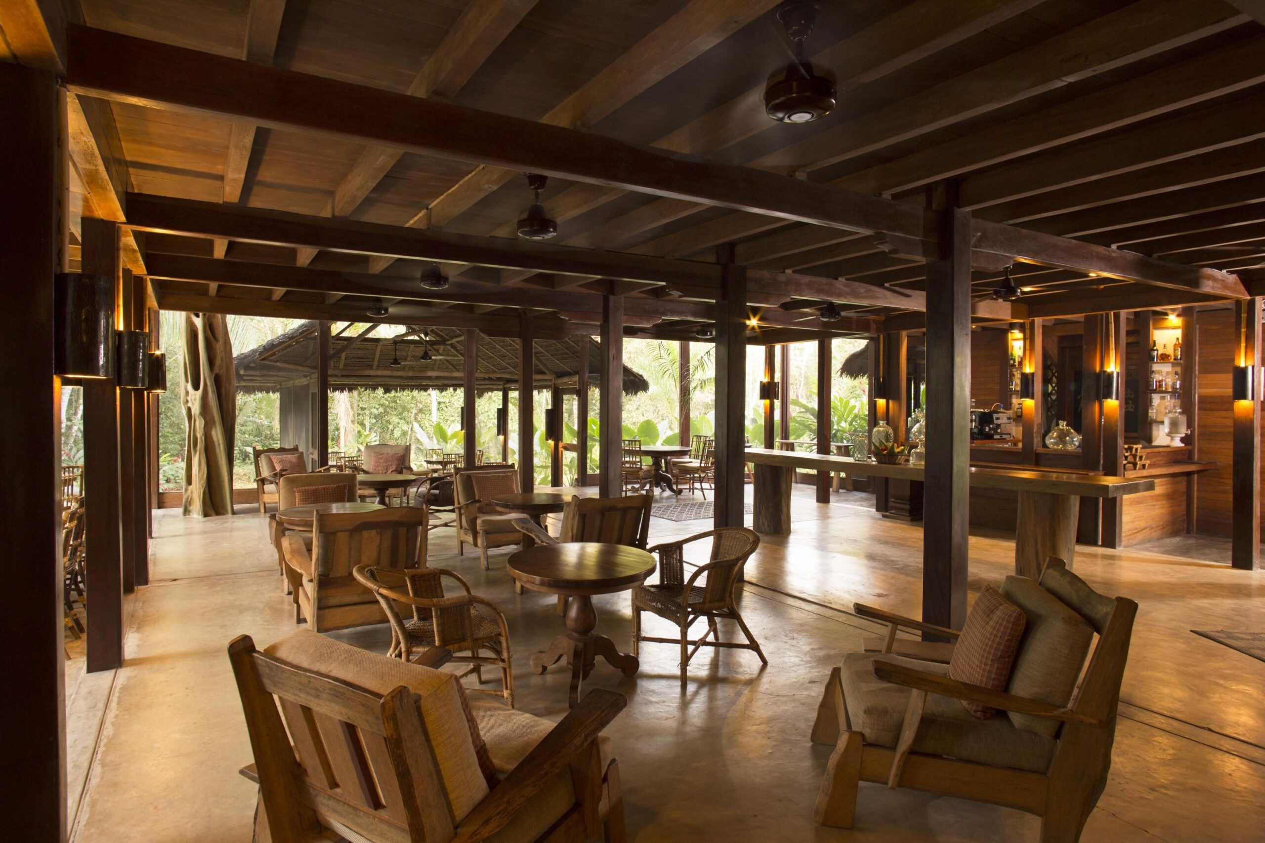 Inkaterra Hacienda Concepcion dining room 