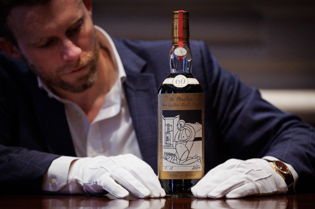 Christie's selling a space-aged wine that could fetch $1 million