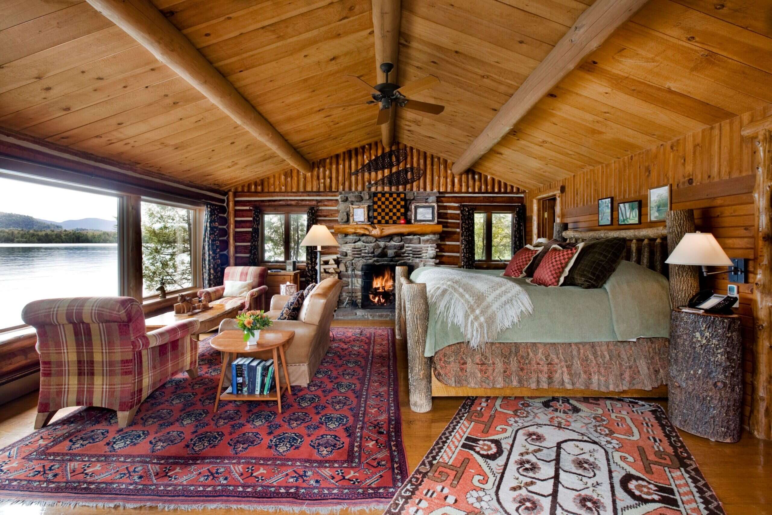 Lake Placid Lodge guestroom