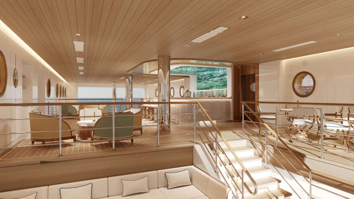 Four Seasons Yacht interior 