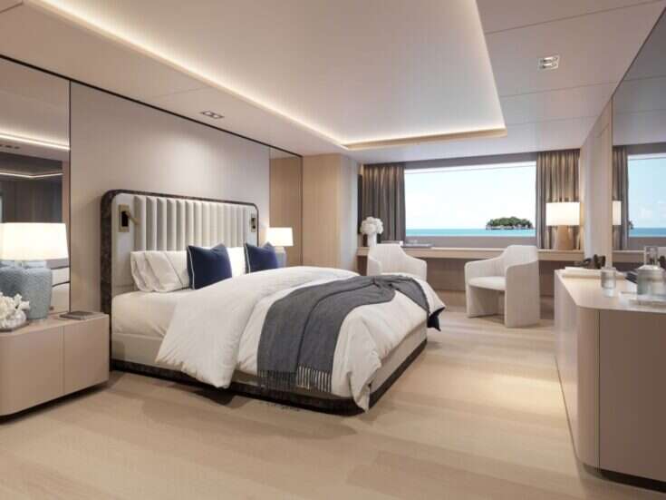 Savoir bed on yacht