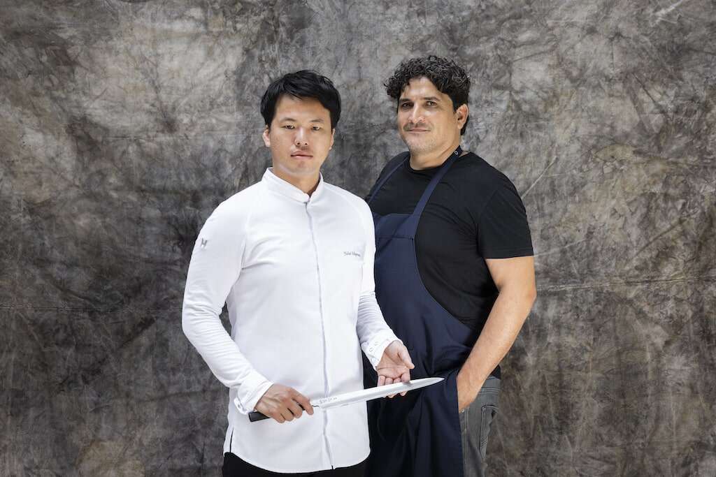 mauro colagreco and Yuhei Miyamoto