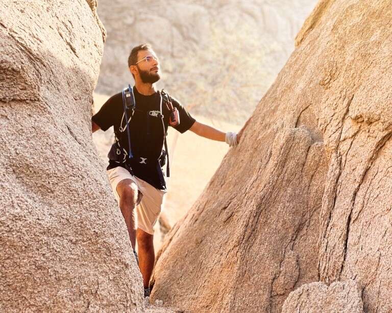 Trail guide Faisal Alangari