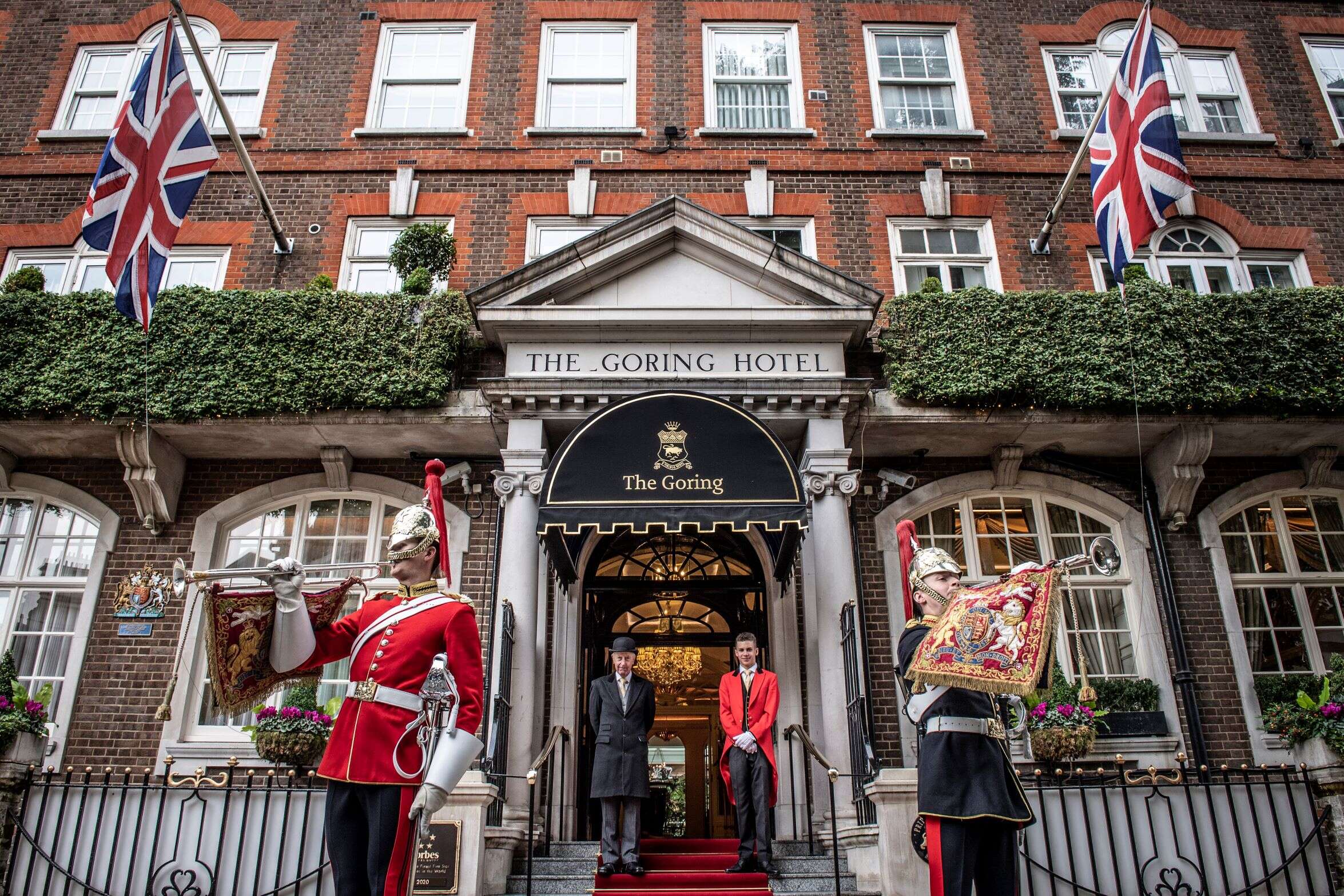 The Goring hotel exterior in London