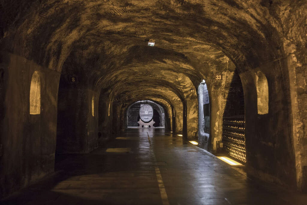 Champagne Caves