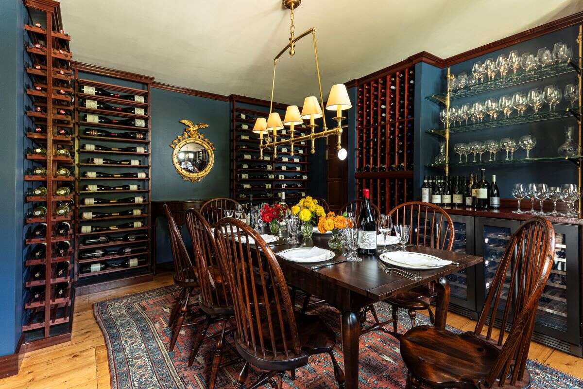 The Weston wine room