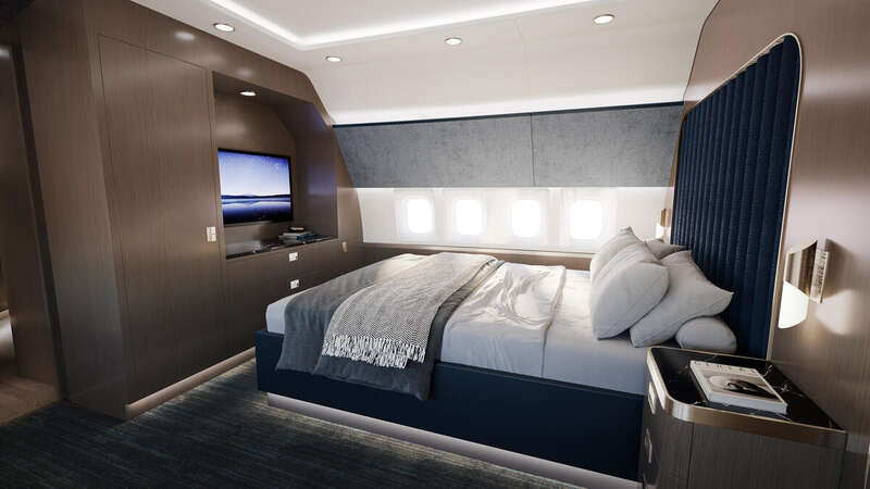 The BBJ Max 7 has an entirely customizable cabin