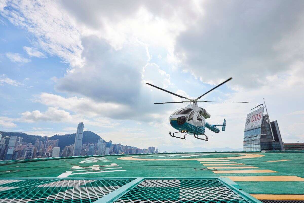 Heliservices helicopter Hong Kong 